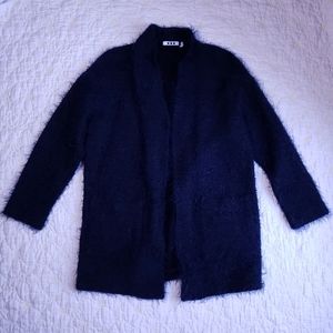 Three Dots Gianna Whisker Knit Open Cardigan